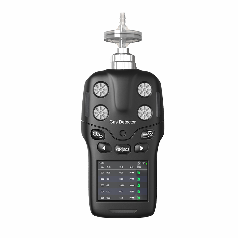 BTYQ-MS400-S: Detektor gas papat-siji-siji portable, njaga dhuwur aman
