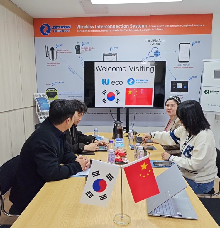Klien Korea Selatan Ngunjungi Zetron kanggo Ngrembug Solusi Keamanan Gas & Proyek Analyzer Ozon!