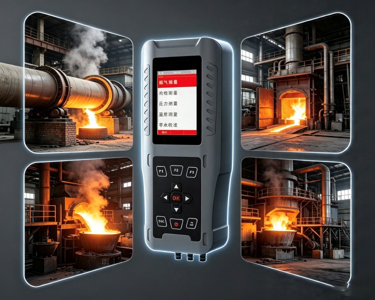 Intelligent Portable Flue Gas Analyzer: Kinerja ing Kiln lan Aplikasi Perawatan Panas