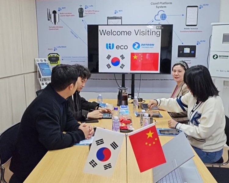 Klien Korea Selatan Ngunjungi Zetron kanggo Ngrembug Solusi Keamanan Gas & Proyek Analyzer Ozon!
