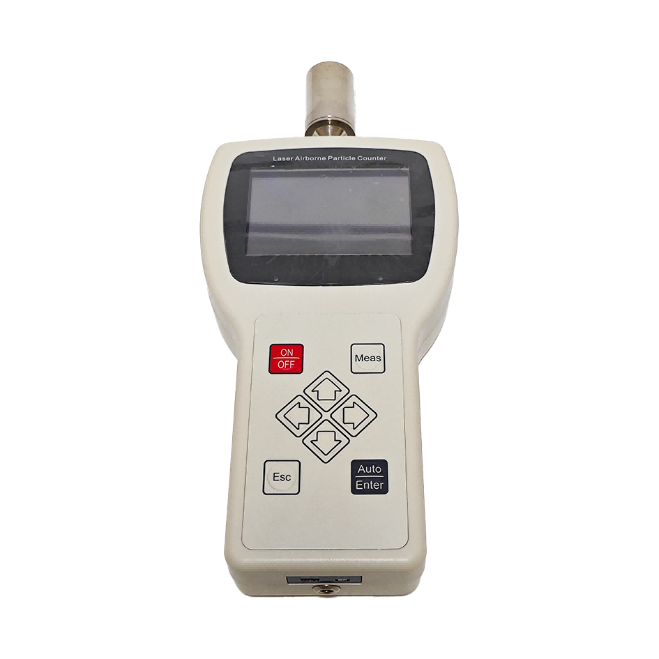 Partikel partikel laser laser laser laser kanggo analisis kualitas udara laboratorium